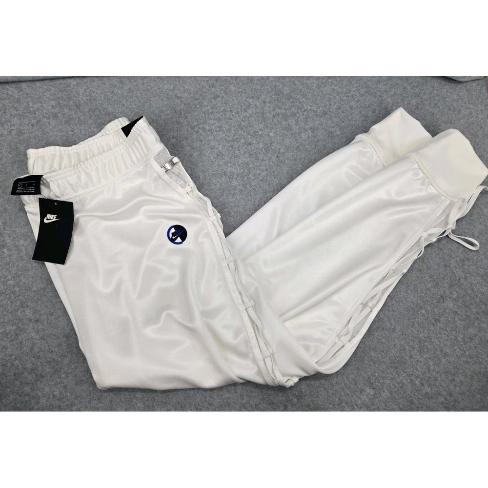 NWT Nike EQUALITY Sisterhood‎ Lace-Up Poly Knit Track Pants CU6793-100 Size L - Picture 5 of 14